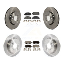 Load image into Gallery viewer, Front Rear Disc Brake Rotors And Ceramic Pads Kit For Acura RLX