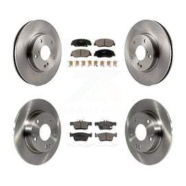 [Front+Rear] 2019-2022 Honda Insight Premium OE Brake Rotors & Ceramic Pads Kit For Max Braking