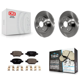 [Rear] 2018-2022 Buick Encore Chevrolet Trax Premium OE Brake Rotors & Ceramic Pads Kit For Max Braking