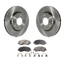 Charger l&#39;image dans la galerie, Front Disc Brake Rotors And Ceramic Pads Kit For Mitsubishi Galant