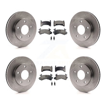 Charger l'image dans la galerie, Front Rear Disc Brake Rotors Ceramic Pad Kit For Cadillac Eldorado Buick Riviera