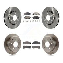 Load image into Gallery viewer, Front Rear Disc Brake Rotors And Ceramic Pads Kit For Mitsubishi Galant
