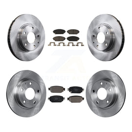 [Front+Rear] 2019-2021 Mazda CX-3 FWD Premium OE Brake Rotors & Ceramic Pads Kit For Max Braking