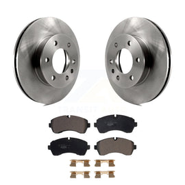Front Brake Rotor And Ceramic Pad Kit For Sprinter 3500 Mercedes-Benz 2500 Dodge