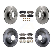 Charger l'image dans la galerie, Front Rear Disc Brake Rotor Ceramic Pad Kit For Sprinter 3500 Dodge Freightliner