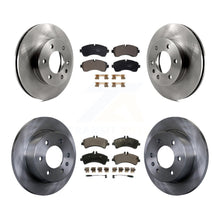 Load image into Gallery viewer, Front Rear Disc Brake Rotors And Ceramic Pads Kit For Freightliner Sprinter 3500