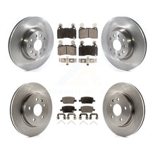 Charger l'image dans la galerie, Front Rear Disc Brake Rotors And Ceramic Pads Kit For Cadillac CT6