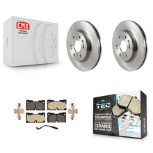 Load image into Gallery viewer, Front Brake Rotors Ceramic Pad Kit For Chevrolet Silverado 1500 GMC Sierra Tahoe