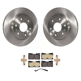 Front Brake Rotor & Ceramic Pad Kit For GMC Sierra 1500 With Dual Piston Caliper