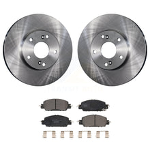 Charger l&#39;image dans la galerie, Front Disc Brake Rotors And Ceramic Pad Kit For 2016 Honda Accord LX-S with 2.4L