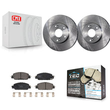 Load image into Gallery viewer, [Front] 2016 Honda Accord LX-S with 2.4L Premium OE Brake Rotors &amp; Ceramic Pads Kit For Max Braking