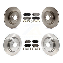 Charger l'image dans la galerie, Front Rear Disc Brake Rotors And Ceramic Pads Kit For Land Rover Range Sport