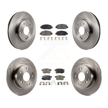 Charger l&#39;image dans la galerie, [Front+Rear] 2017 Honda Accord LX-S Premium OE Brake Rotors &amp; Ceramic Pads Kit For Max Braking