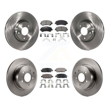 Load image into Gallery viewer, Front Rear Disc Brake Rotors And Ceramic Pads Kit For Nissan Maxima
