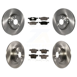 Front Rear Disc Brake Rotors And Ceramic Pads Kit For Land Rover Range Evoque