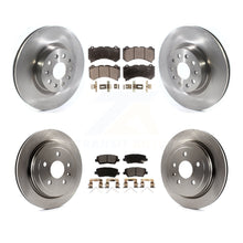 Charger l'image dans la galerie, Front Rear Disc Brake Rotors And Ceramic Pads Kit For Cadillac CTS