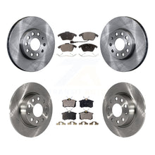 Load image into Gallery viewer, Front Rear Disc Brake Rotors And Ceramic Pads Kit For Volkswagen Beetle