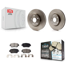Load image into Gallery viewer, Front Disc Brake Rotors And Ceramic Pads Kit For Lexus IS250 GS300
