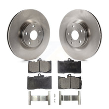 Load image into Gallery viewer, Front Brake Rotor Ceramic Pad Kit For Lexus GS350 IS300 IS350 RC350 IS200t RC300