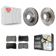 Load image into Gallery viewer, Front Disc Brake Rotors And Ceramic Pads Kit For Volkswagen Touareg