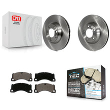 Load image into Gallery viewer, Front Disc Brake Rotors And Ceramic Pads Kit For Porsche Cayenne
