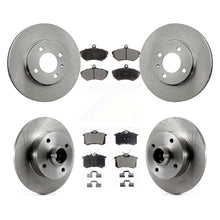 Load image into Gallery viewer, Front Rear Disc Brake Rotors Hub And Ceramic Pads Kit For Volkswagen Golf Passat