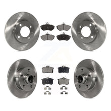 Charger l&#39;image dans la galerie, Front Rear Brake Rotors Ceramic Pad Kit For 96 Volkswagen Golf With 5 Lug Wheels