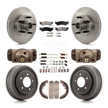 Load image into Gallery viewer, [Front+Rear] 1999-2001 Ford F-150 RWD Premium OE Brake Rotor Drum Kit &amp; Ceramic Pads For Max Braking