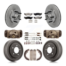 Load image into Gallery viewer, [Front+Rear] 1999-2001 Ford F-150 RWD Premium OE Brake Rotor Drum Kit &amp; Ceramic Pads For Max Braking