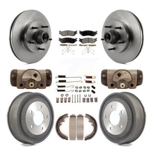 Load image into Gallery viewer, [Front+Rear] 2004 Ford E-150 Premium OE Brake Rotor Drum Kit &amp; Ceramic Pads For Max Braking