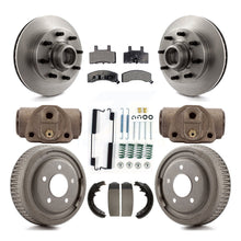 Load image into Gallery viewer, Front Rear Brake Rotor Ceramic Pad &amp; Drum Kit (9Pc) For Chevrolet C1500 Suburban