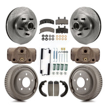 Load image into Gallery viewer, Front Rear Brake Rotor Ceramic Pad &amp; Drum Kit (9Pc) For Chevrolet C1500 Suburban