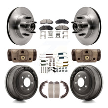 Charger l'image dans la galerie, Front Rear Brake Rotors Ceramic Pad &amp; Drum Kit (9Pc) For Ford Ranger Mazda B2500