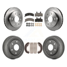 Charger l'image dans la galerie, Front Rear Brake Rotor Ceramic Pad Drum Kit For Chevrolet K1500 GMC Yukon Blazer