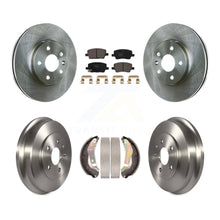 Load image into Gallery viewer, [Front+Rear] 2018-2020 Chevrolet Sonic Premium OE Brake Rotor Drum Kit &amp; Ceramic Pads For Max Braking