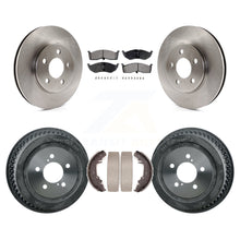 Load image into Gallery viewer, Front Rear Disc Brake Rotors Ceramic Pad And Drum Kit For Chrysler Grand Voyager