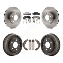 Charger l'image dans la galerie, Front Rear Brake Rotors Ceramic Pad &amp; Drum Kit For Ford Ranger Mazda B3000 B4000