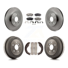 Load image into Gallery viewer, [Front+Rear] 2005 Toyota Camry SE/XLE Premium OE Brake Rotor Drum Kit &amp; Ceramic Pads For Max Braking