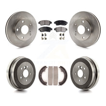 Load image into Gallery viewer, Front Rear Disc Brake Rotors Ceramic Pads And Drum Kit For Toyota Camry 2.2L