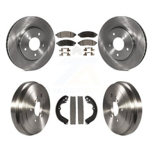 Charger l'image dans la galerie, Front Rear Disc Brake Rotor Ceramic Pad Drum Kit For Nissan NV200 Chevrolet City