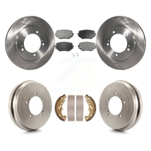 Charger l'image dans la galerie, Front Rear Disc Brake Rotors Ceramic Pad &amp; Drum Kit For Suzuki XL-7 Grand Vitara