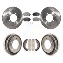 Charger l'image dans la galerie, Front Rear Disc Brake Rotors Ceramic Pads And Drum Kit For Suzuki Grand Vitara
