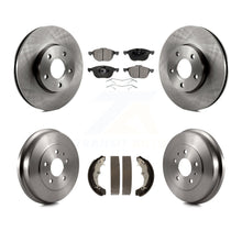 Load image into Gallery viewer, Front Rear Disc Brake Rotors Ceramic Pads And Drum Kit For Ford Focus