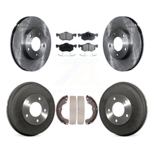 Charger l'image dans la galerie, Front Rear Disc Brake Rotor Ceramic Pad &amp; Drum Kit For Ford Escape Mazda Tribute