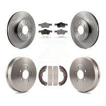 Load image into Gallery viewer, [Front+Rear] 2008 Mazda Tribute Premium OE Brake Rotor Drum Kit &amp; Ceramic Pads For Max Braking