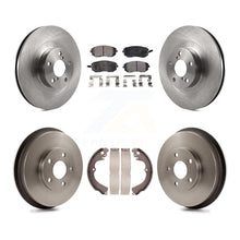 Load image into Gallery viewer, Front Rear Disc Brake Rotor Ceramic Pad And Drum Kit For Subaru Forester Impreza