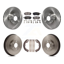 Charger l&#39;image dans la galerie, Front Rear Brake Rotor Ceramic Pad And Drum Kit For Subaru Impreza Outback RS TS