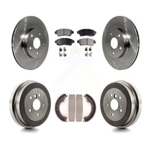Load image into Gallery viewer, [Front+Rear] 1996-2000 Toyota RAV4 Premium OE Brake Rotor Drum Kit &amp; Ceramic Pads For Max Braking