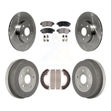 Load image into Gallery viewer, [Front+Rear] 1996-2000 Toyota RAV4 Premium OE Brake Rotor Drum Kit &amp; Ceramic Pads For Max Braking