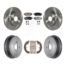 Load image into Gallery viewer, Front Rear Disc Brake Rotors Ceramic Pad &amp; Drum Kit For Toyota Corolla Geo Prizm